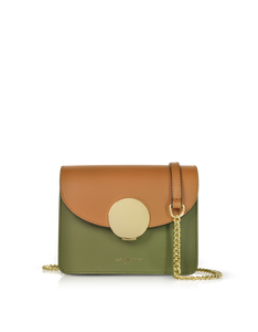 LE PARMENTIER - New Ondina Mini Color Block Shoulder Bag