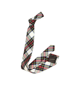 Plaid Silk Tie