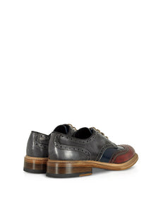 MultiColor Wingtip Derby Shoes